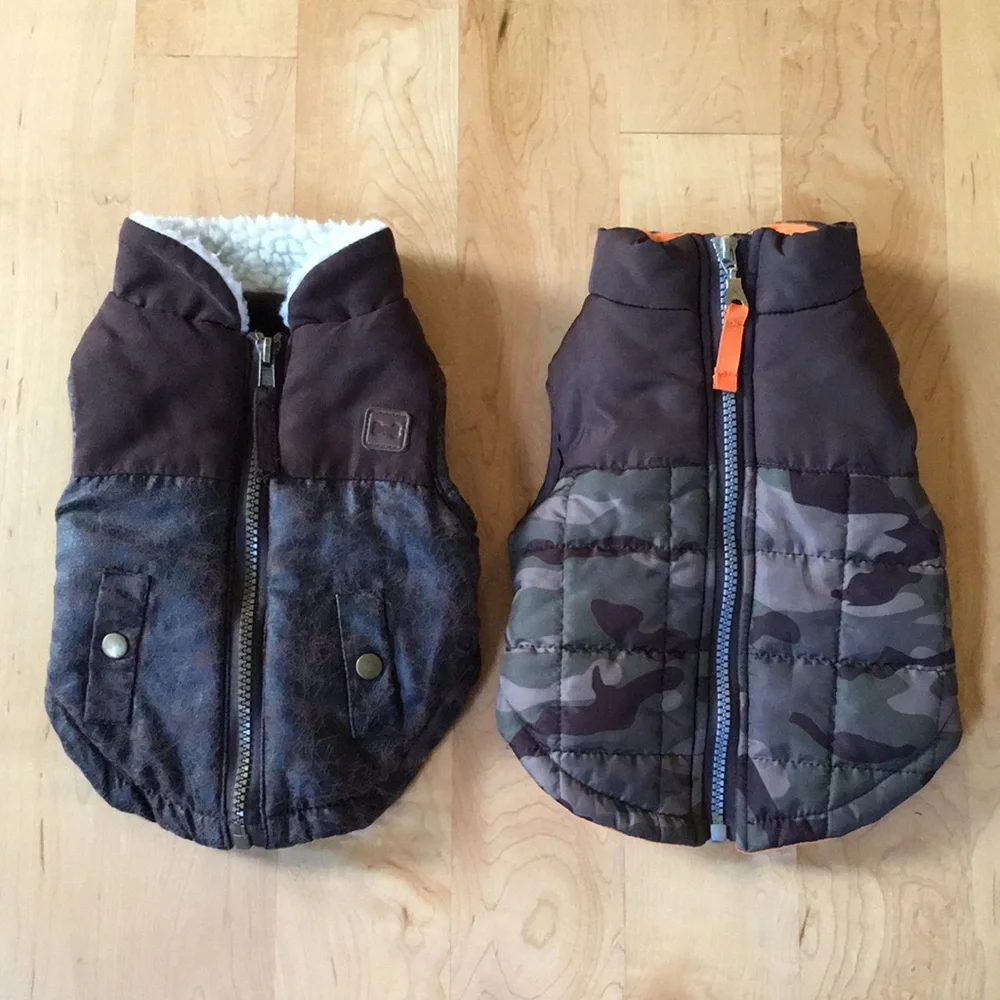 Bond & Co From Petco Zip Up Insulated Dog Jackets